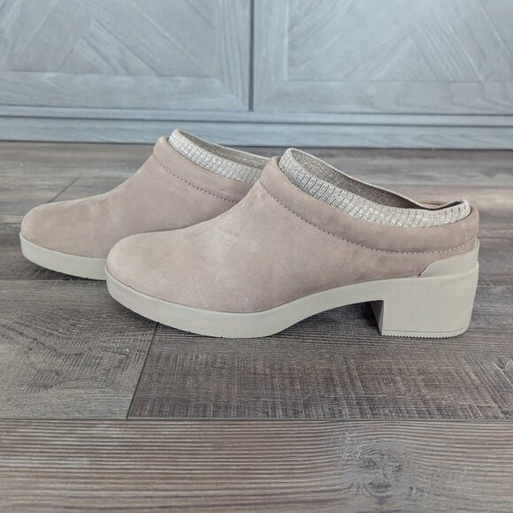 ABEO Women's Capital Clog Platform Orthotic Versatile Comfort Leather Tan 11 - Picture 3 of 10